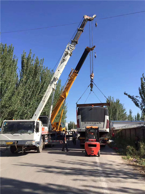 桦川县港口集装箱搬运案例